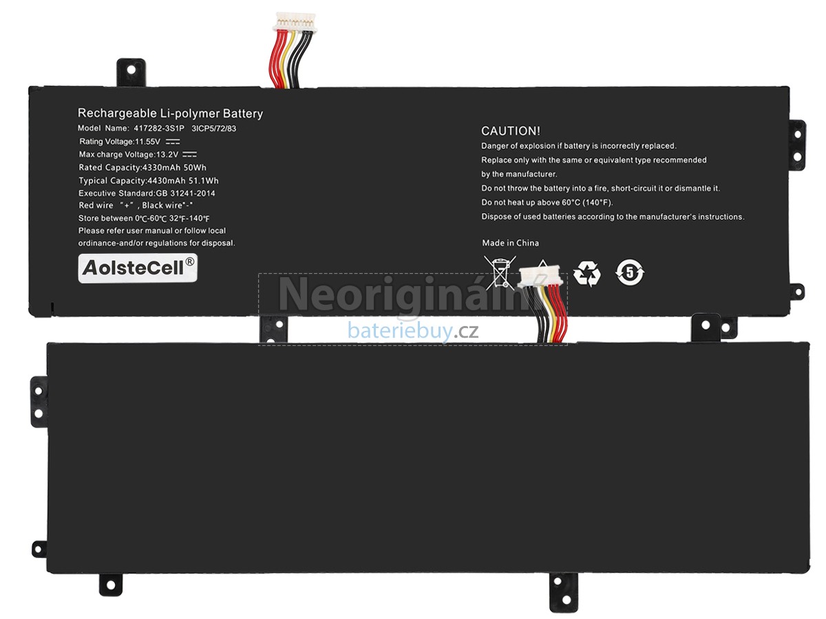 Nahrazení Infinix 417282-3S baterie