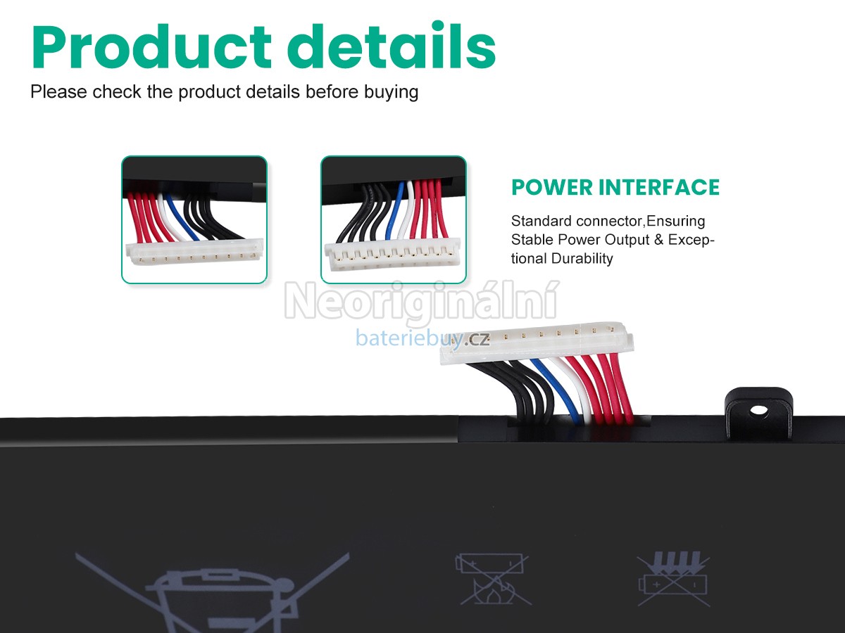 Nahrazení IPASON U459279PV-3S1P baterie