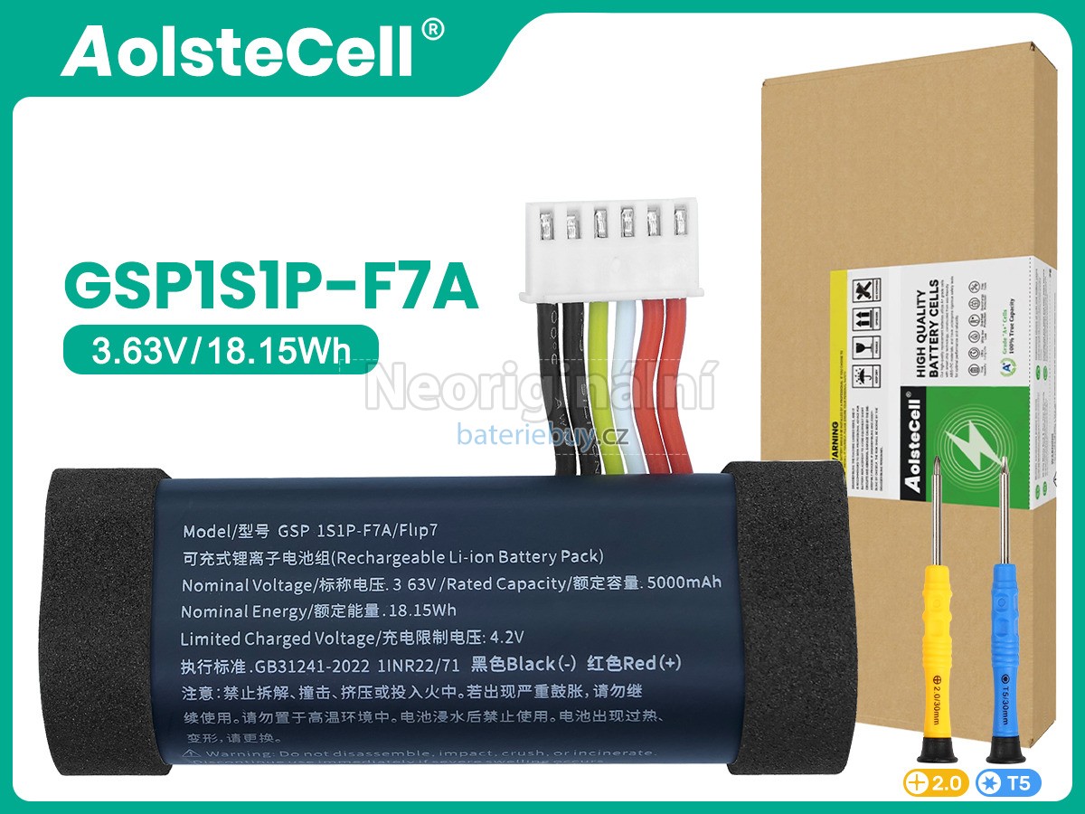 Nahrazení JBL FLIP 7 baterie