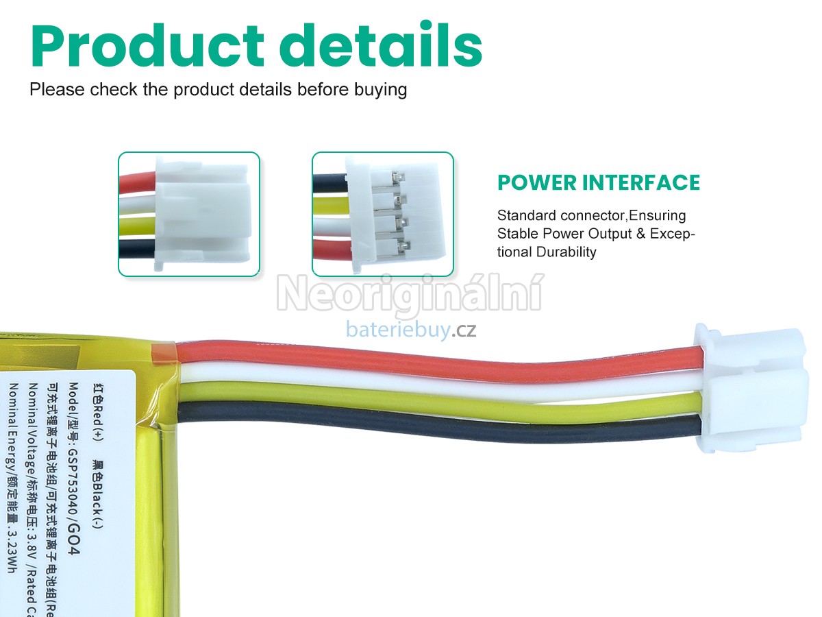 Nahrazení JBL GO 4 baterie