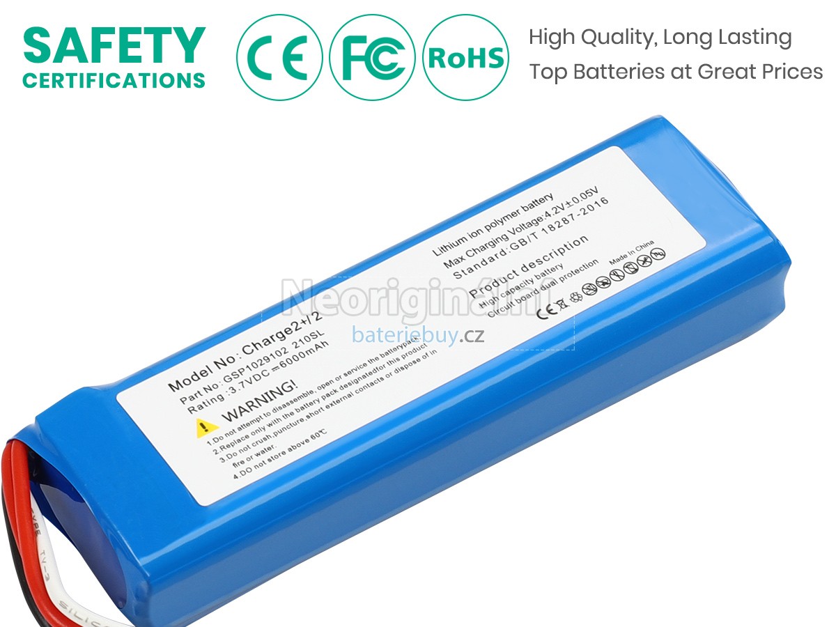 Nahrazení JBL CHARGE 2+ baterie