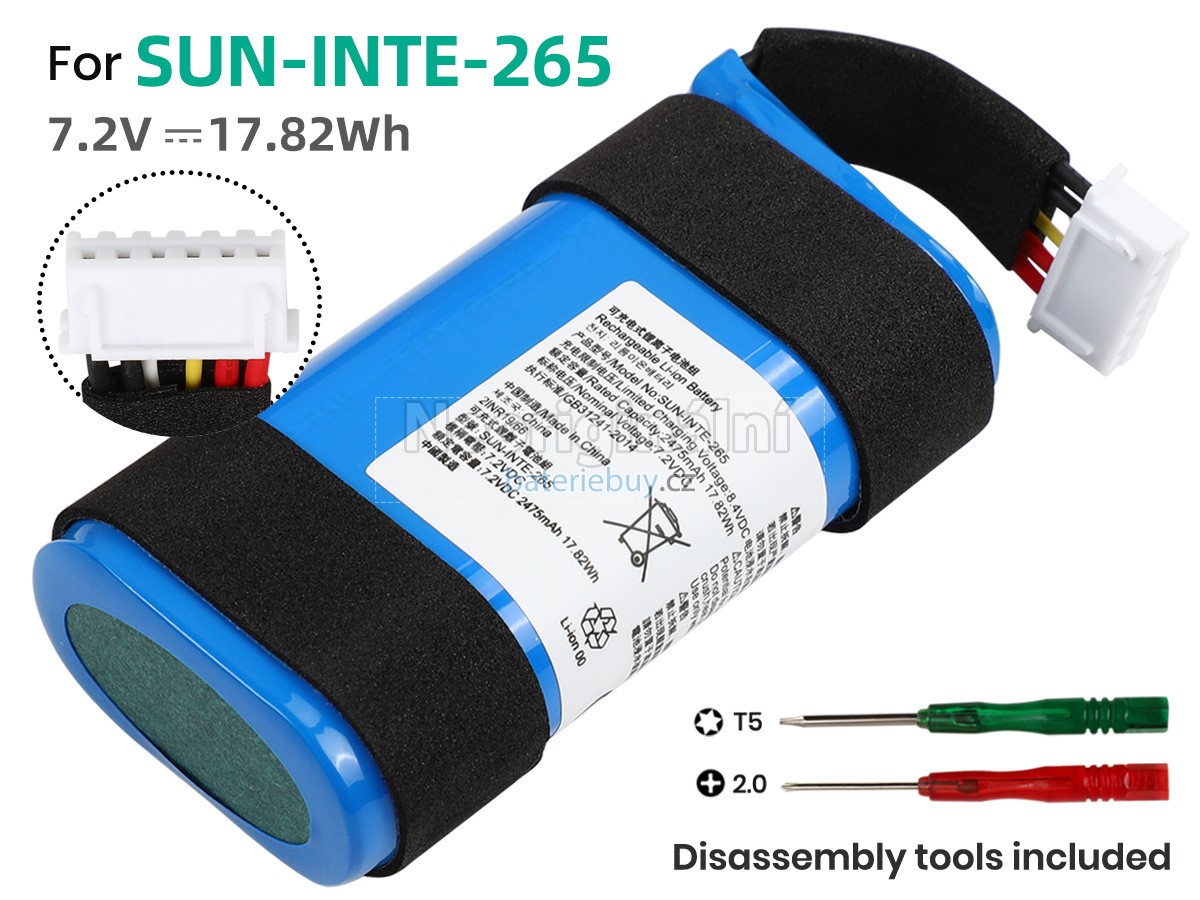 Nahrazení JBL PARTYBOX ON THE GO baterie