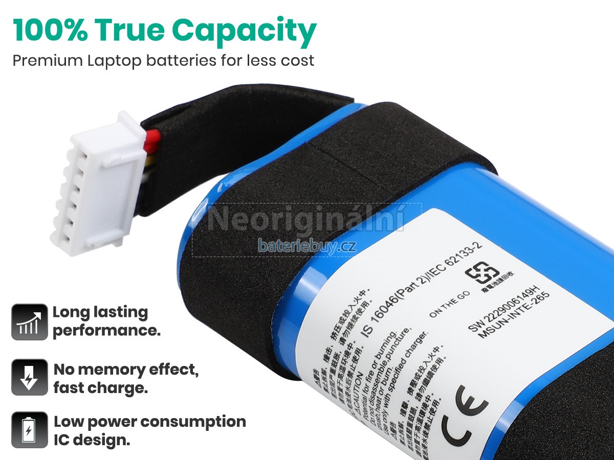 Nahrazení JBL PARTYBOX ON THE GO baterie