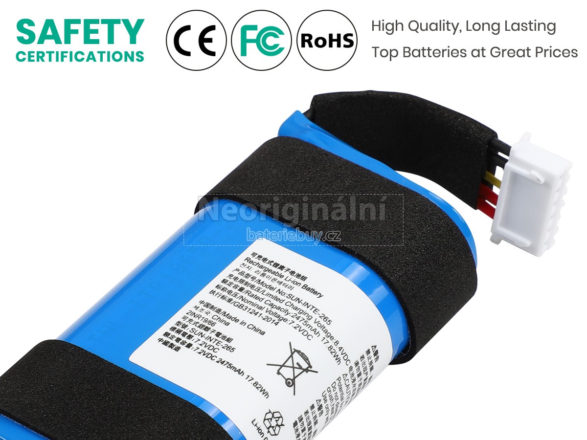 Nahrazení JBL PARTYBOX ON THE GO baterie