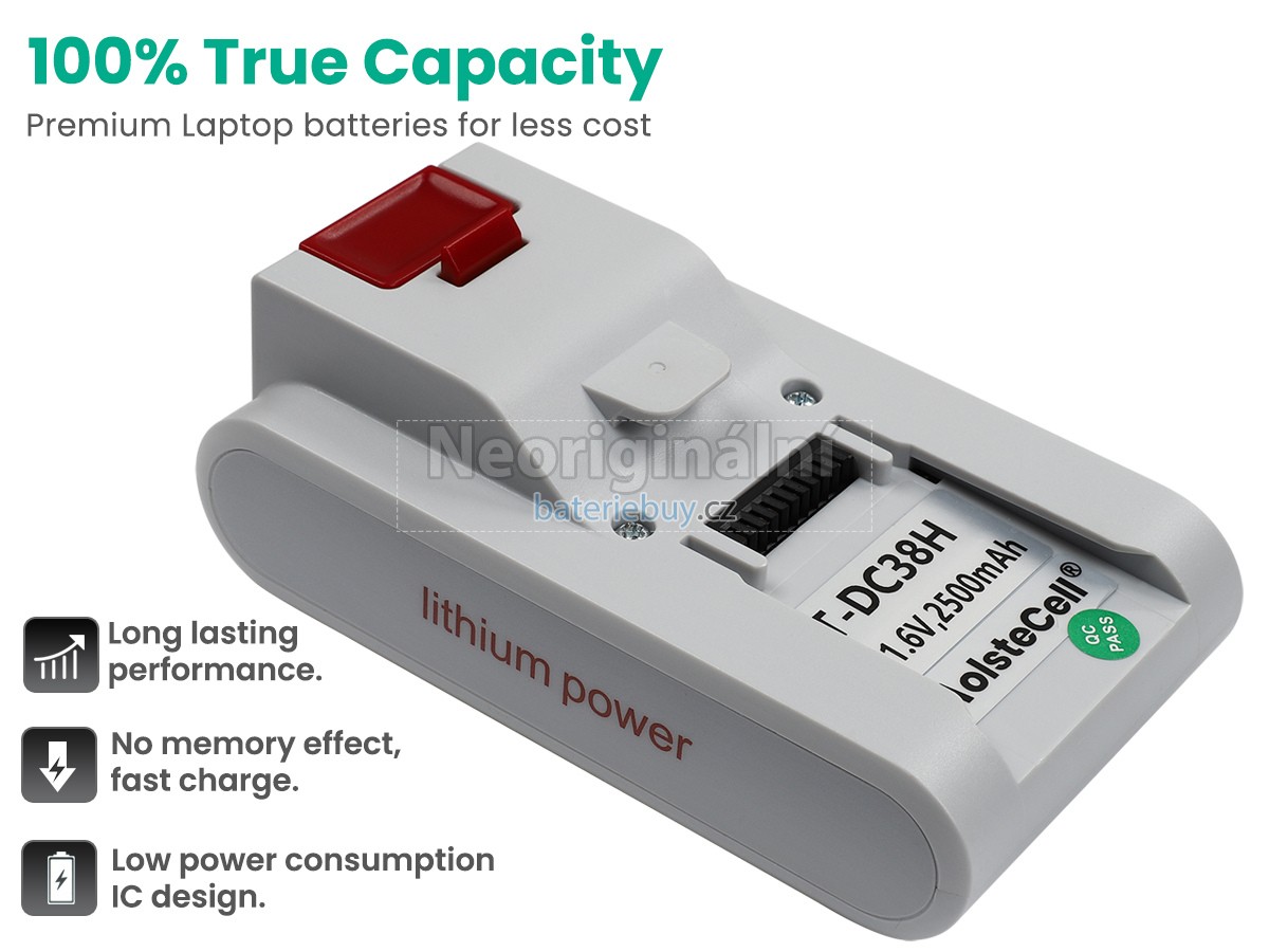 Nahrazení JIMMY JV53 baterie