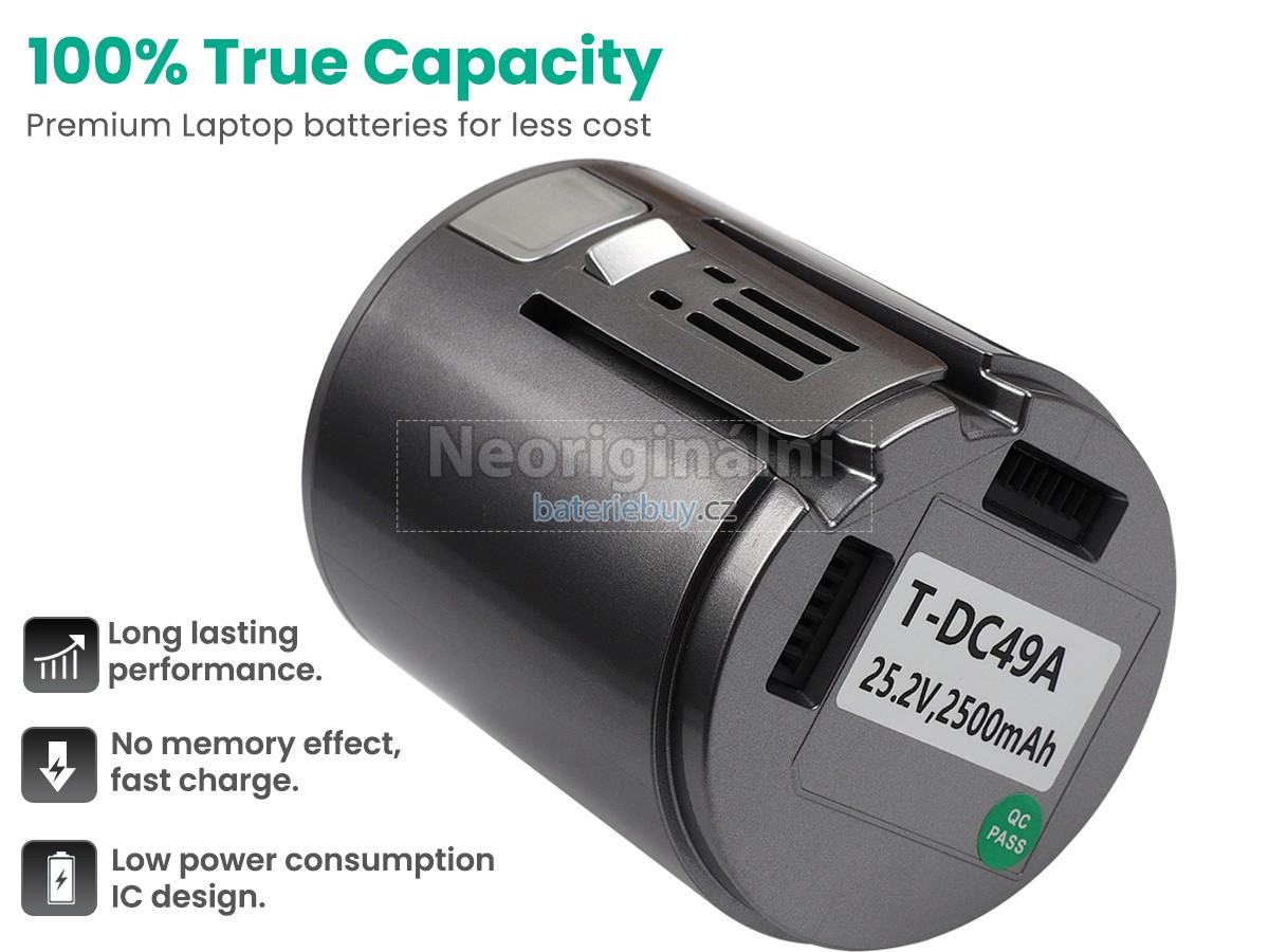 Nahrazení JIMMY JV85 baterie