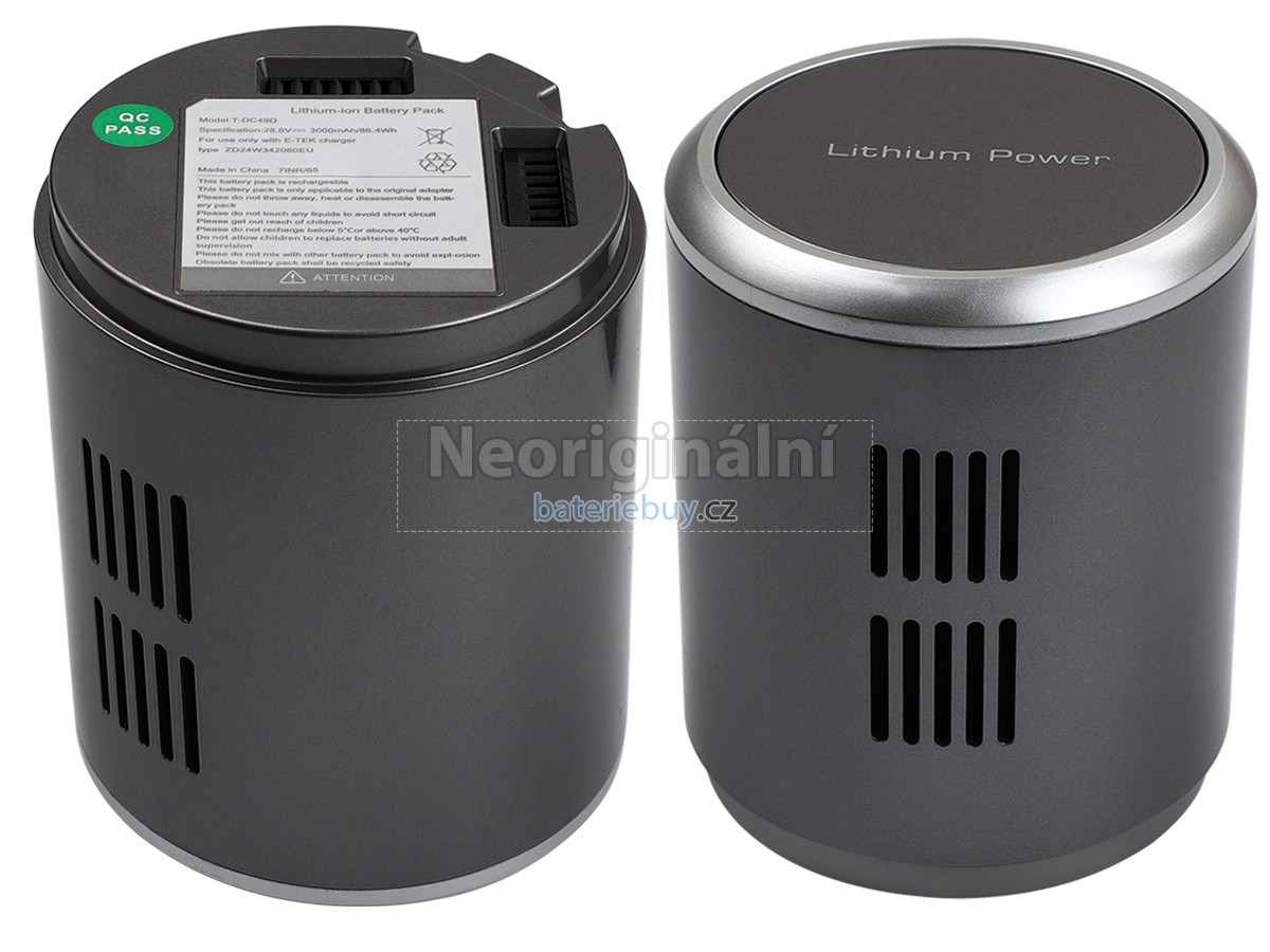 Nahrazení JIMMY H8 baterie