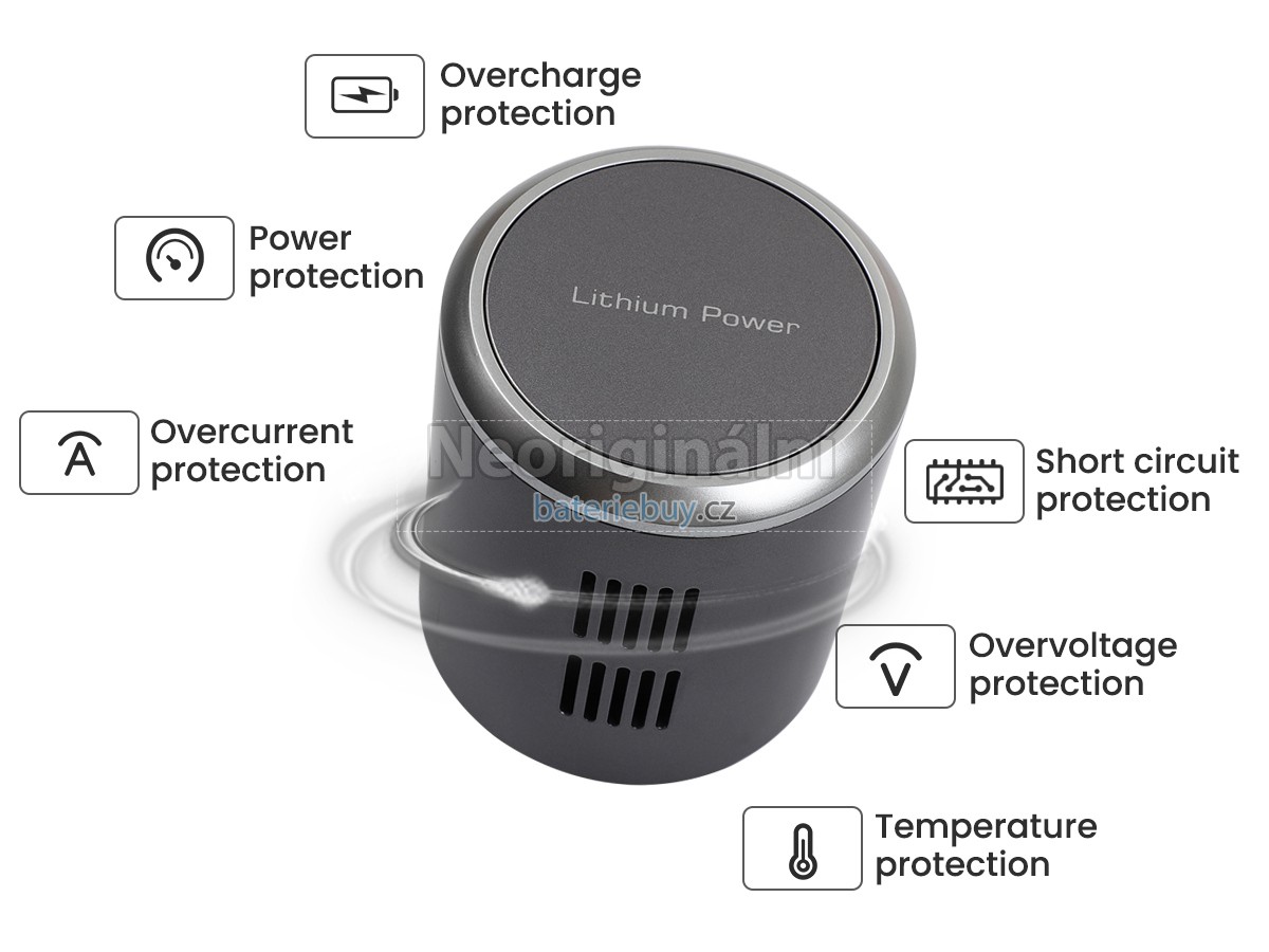 Nahrazení JIMMY JV85 PRO baterie