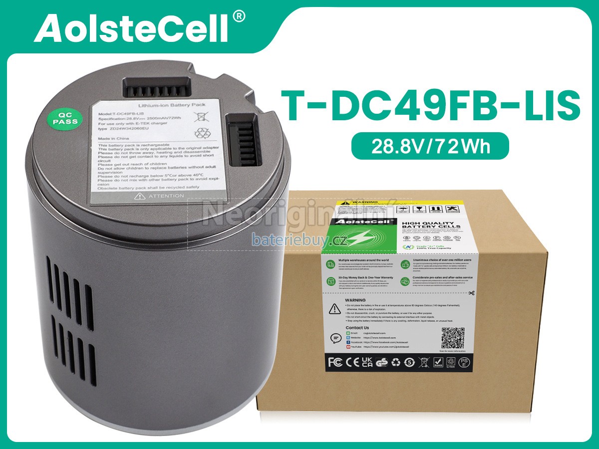 Nahrazení JIMMY H9 FLEX baterie