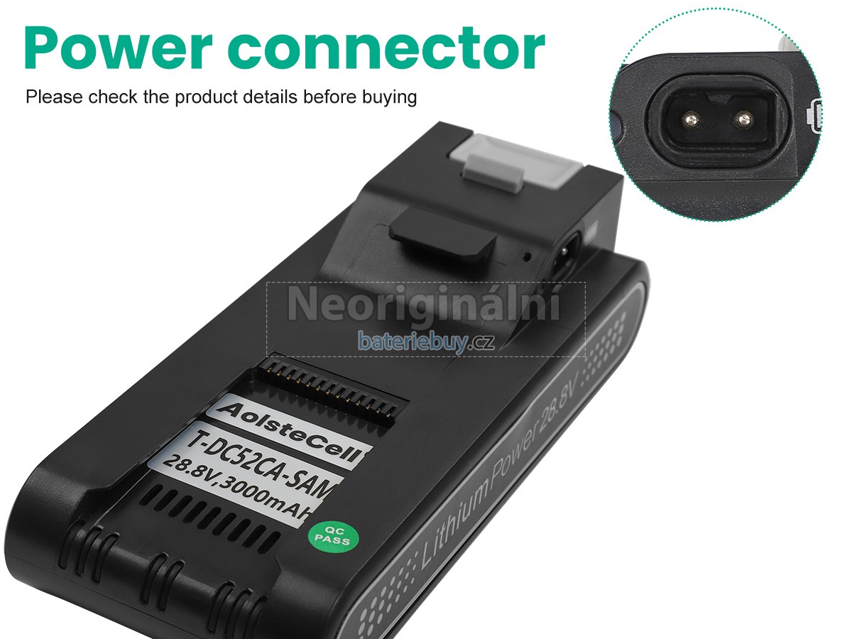 Nahrazení JIMMY H10 FLEX baterie