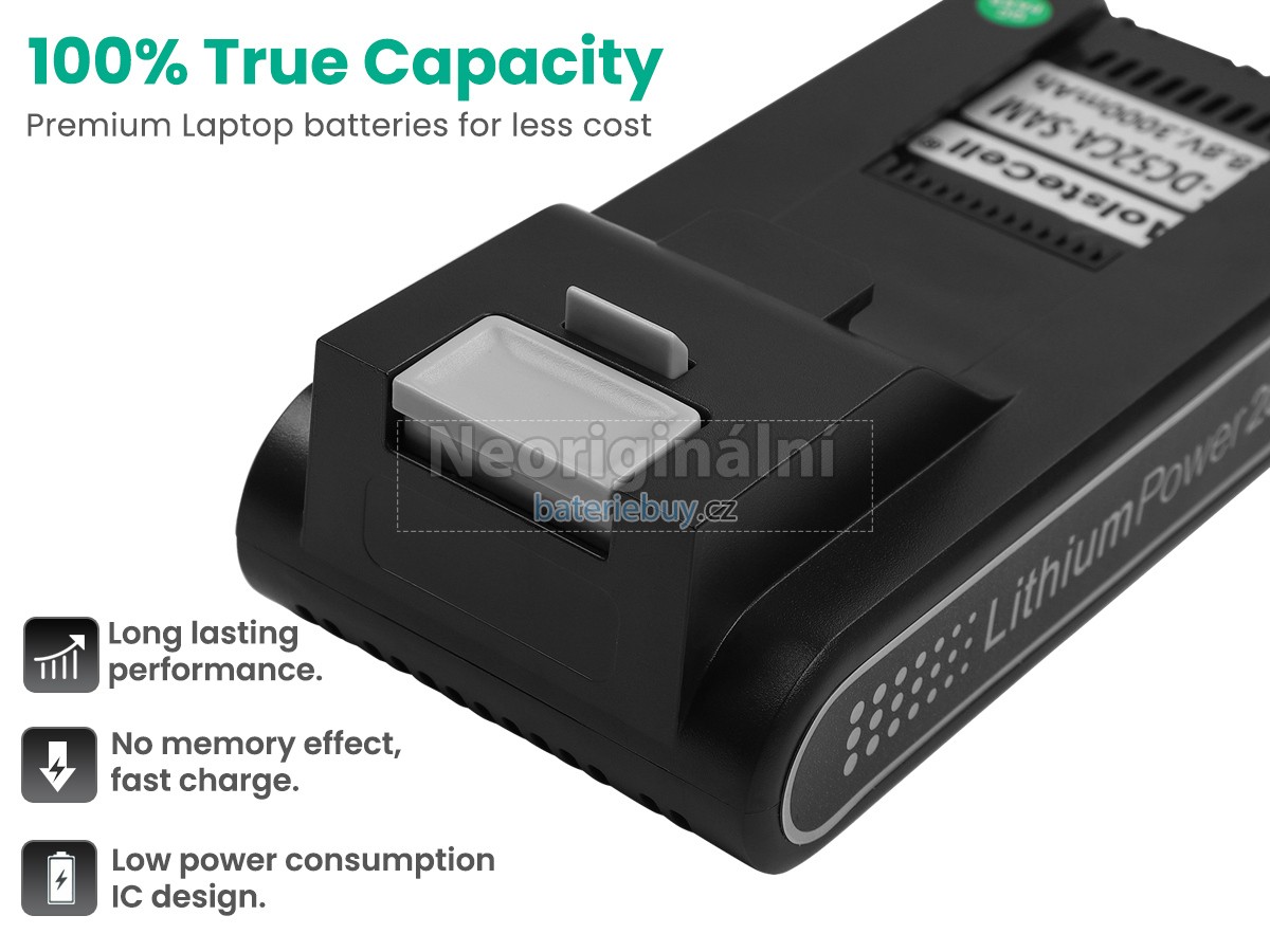 Nahrazení JIMMY H10 FLEX baterie