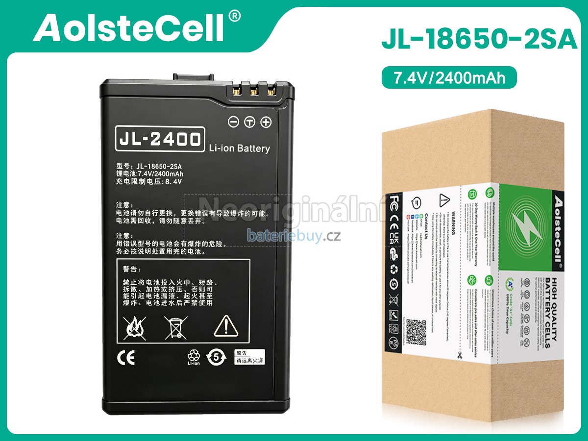 Nahrazení JQTEK JL-18650-2SA baterie