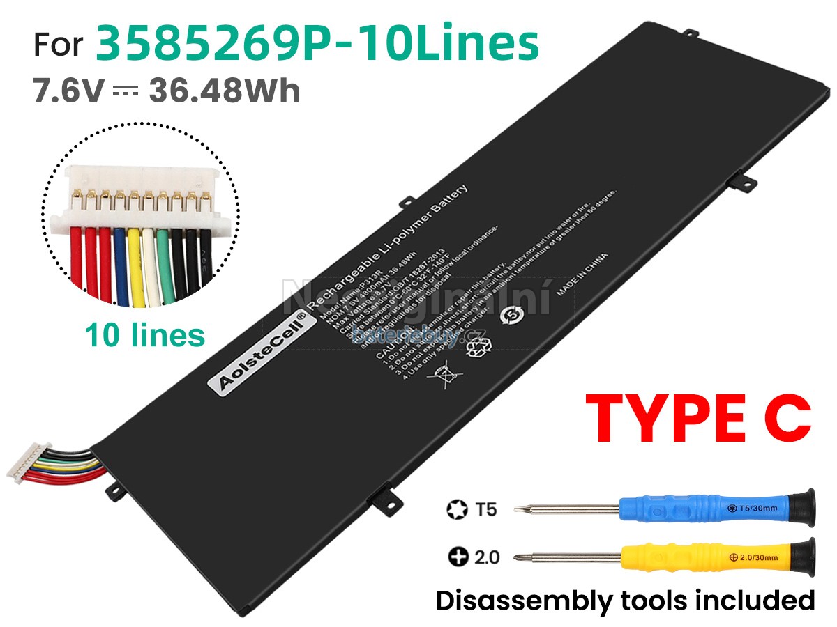 Nahrazení Jumper 3587265P baterie