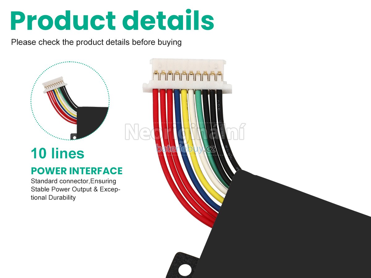 Nahrazení Jumper 3587265P baterie