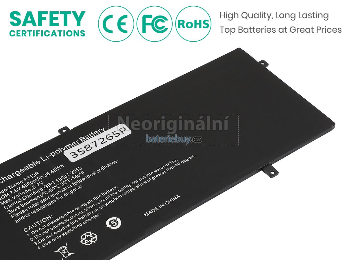 Nahrazení Jumper 3587265P baterie