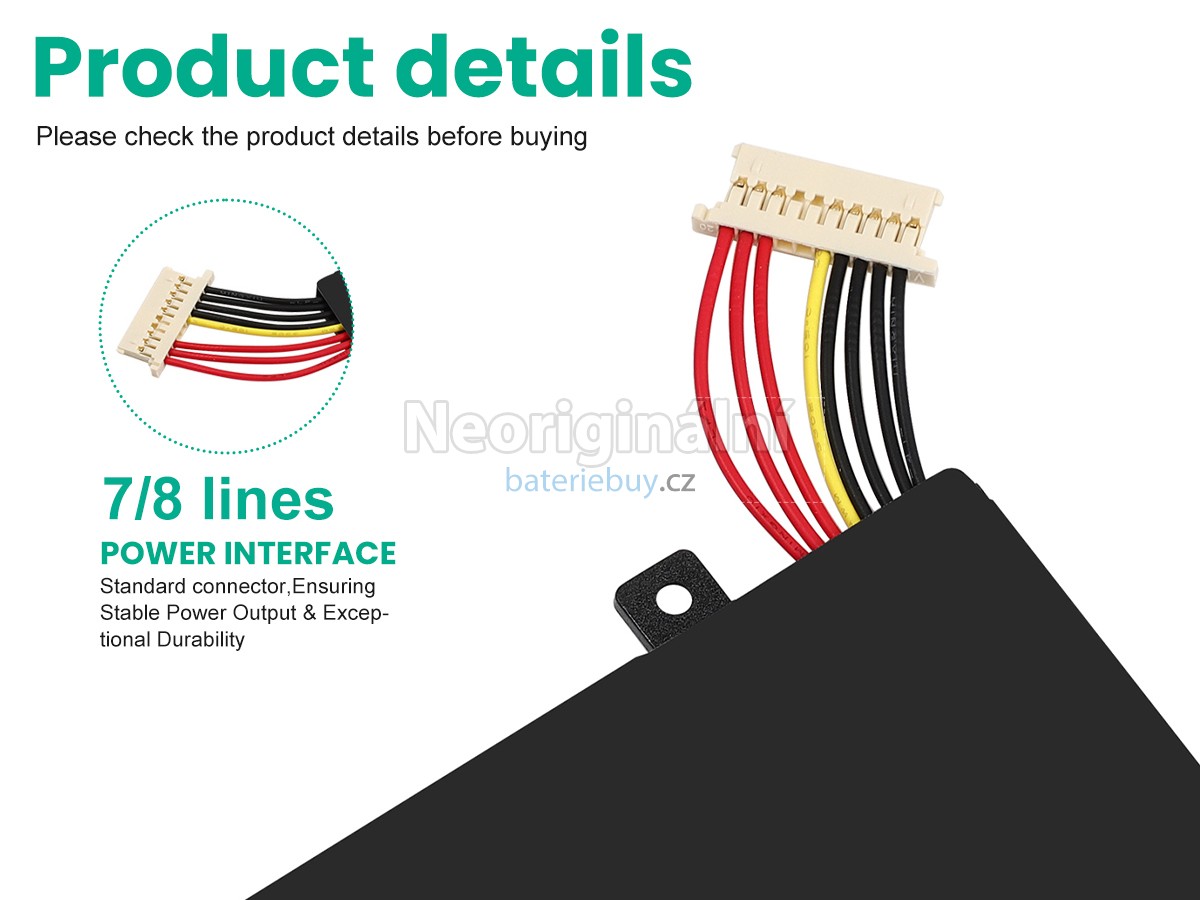 Nahrazení Jumper 3587265P baterie