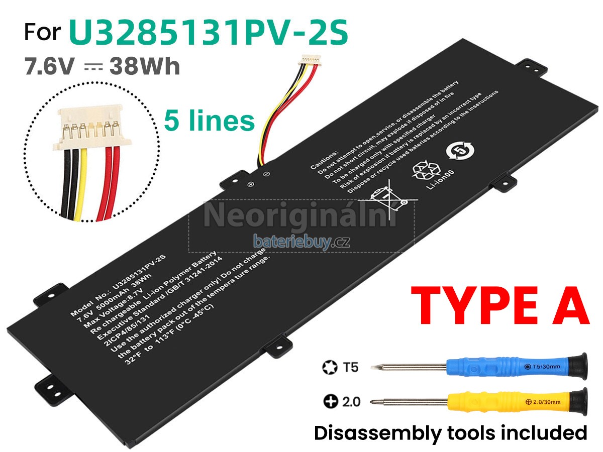 Nahrazení Jumper SMARTBOOK 141 C5 baterie