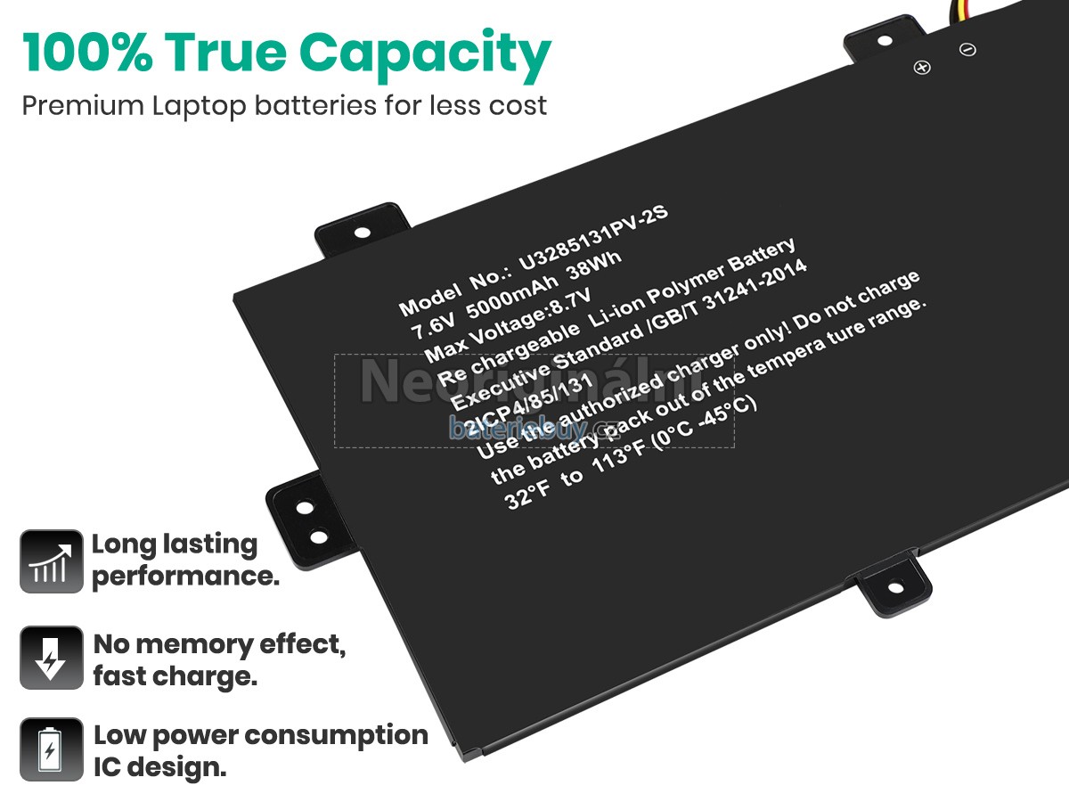 Nahrazení Jumper SMARTBOOK 141 C5 baterie