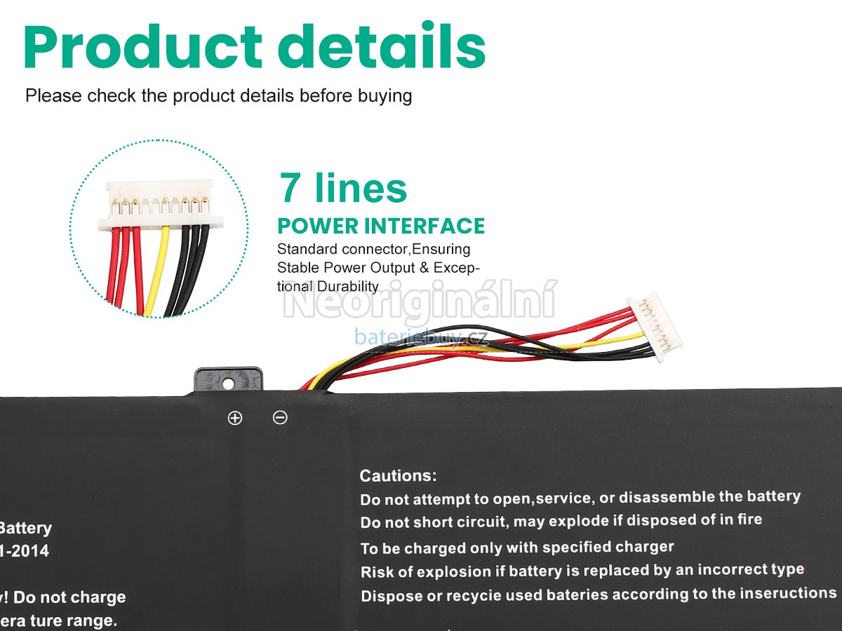 Nahrazení Jumper SMARTBOOK 141 C5 baterie