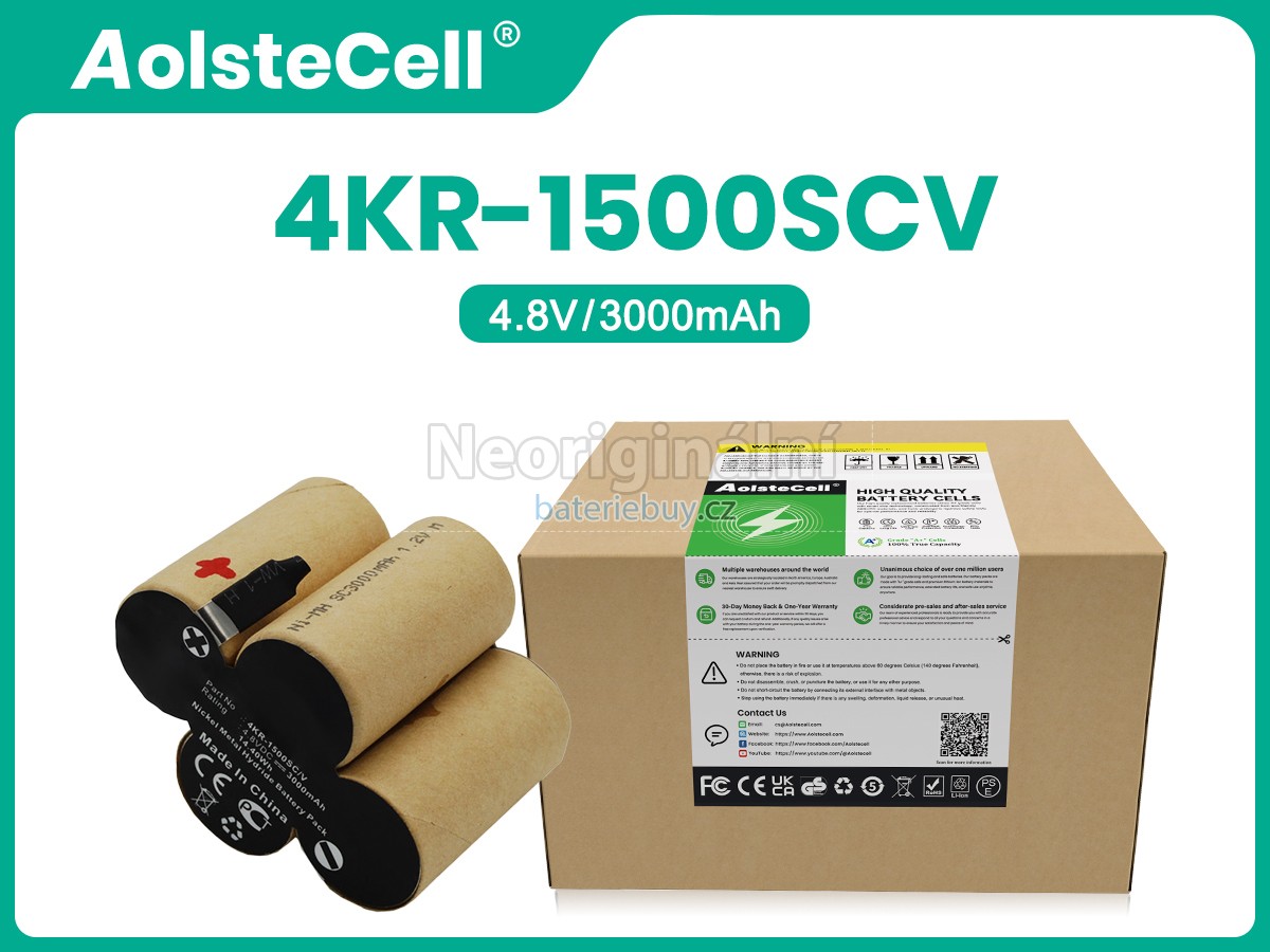 Nahrazení Karcher 4KR-1500SCV baterie