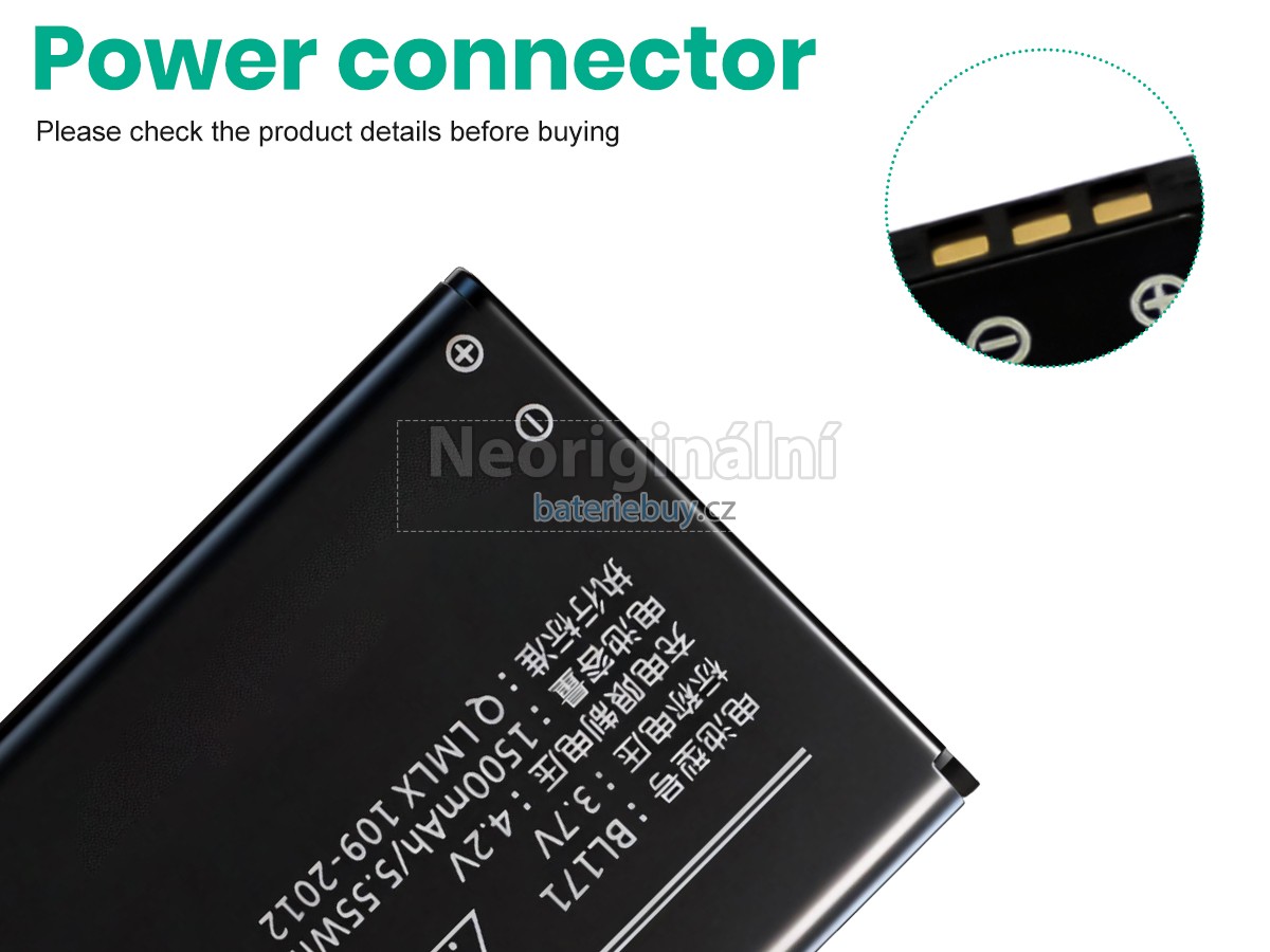 Nahrazení Lenovo A356 baterie