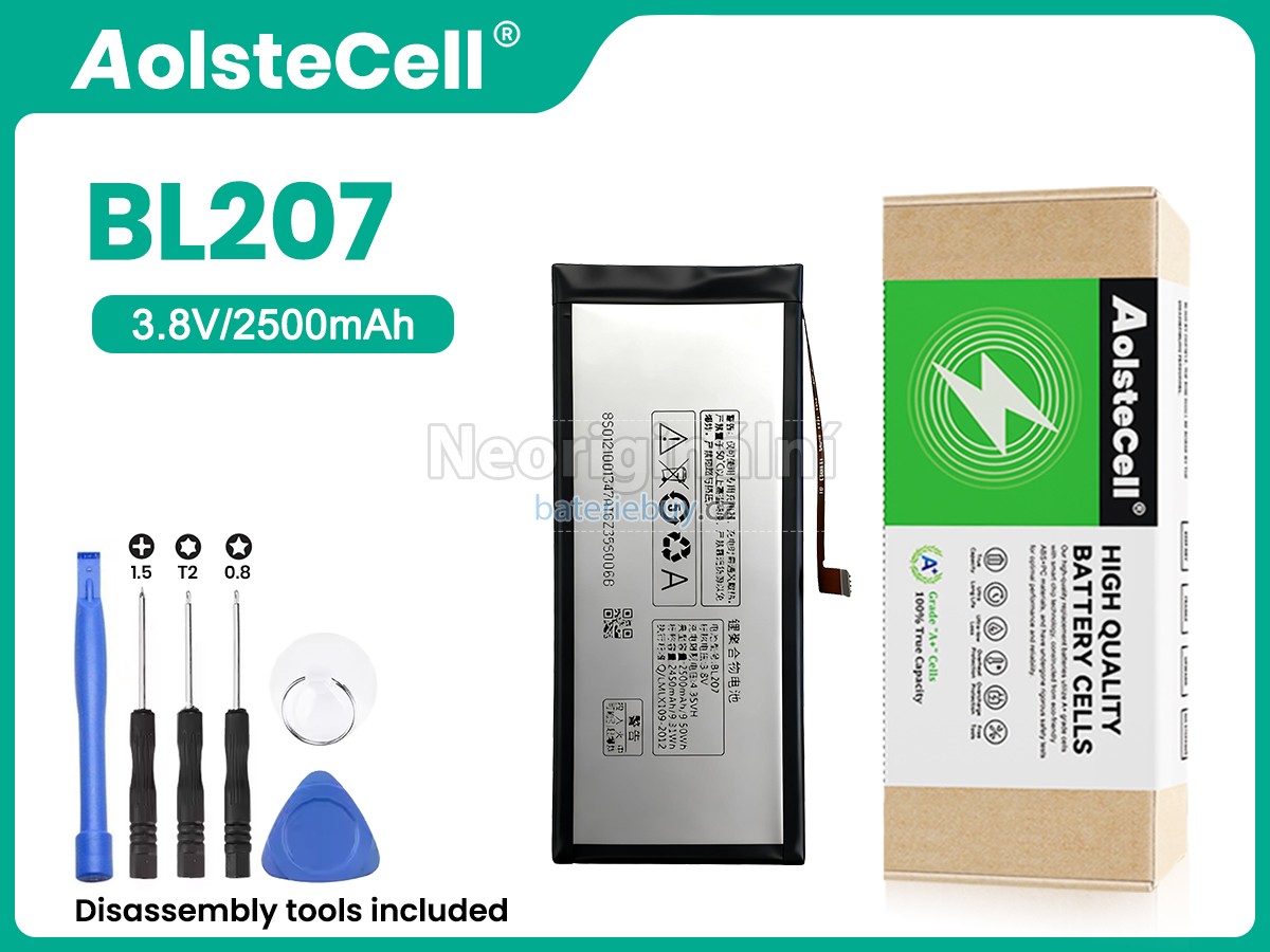 Nahrazení Lenovo BL207 baterie