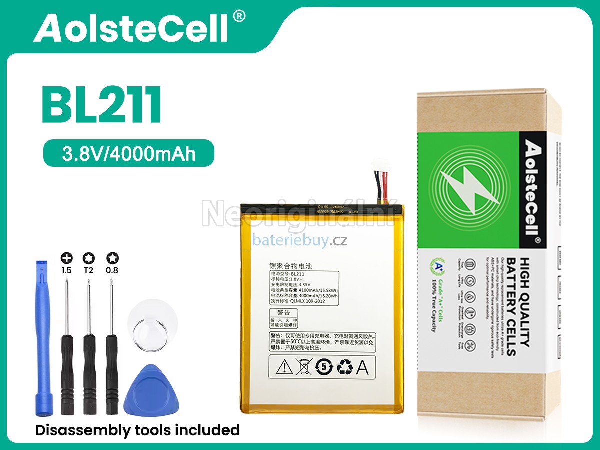 Nahrazení Lenovo BL211 baterie