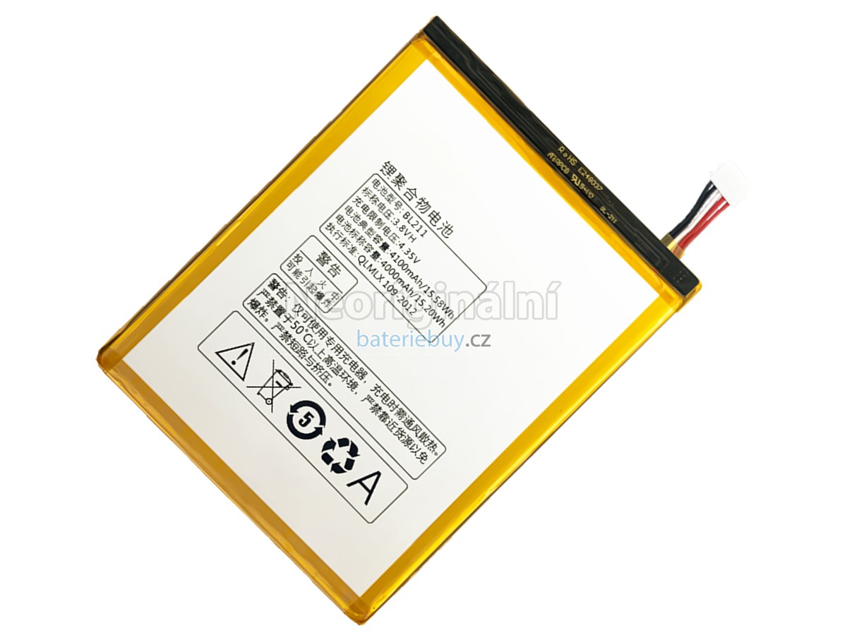 Nahrazení Lenovo BL211 baterie