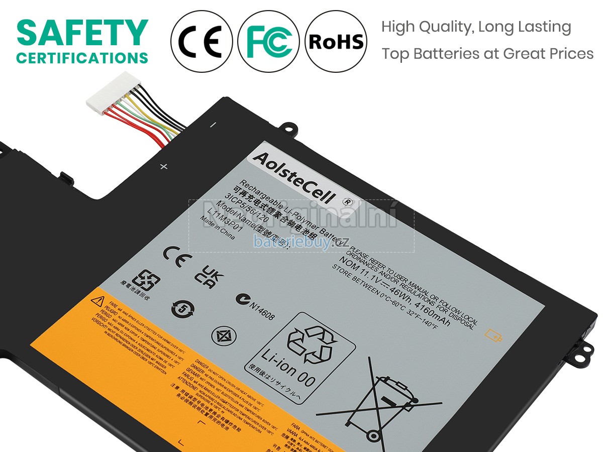 Nahrazení Lenovo IdeaPad U310 baterie