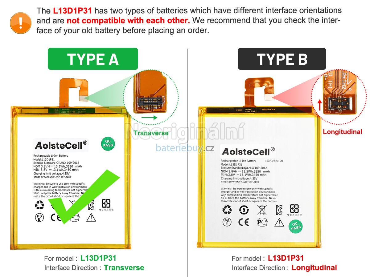 Nahrazení Lenovo TAB 2 A7-30 baterie