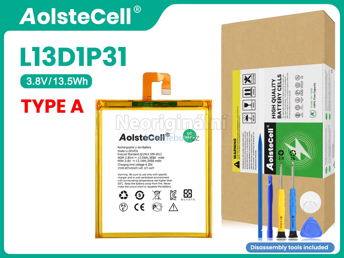 Nahrazení Lenovo TAB 2 A7-30 baterie