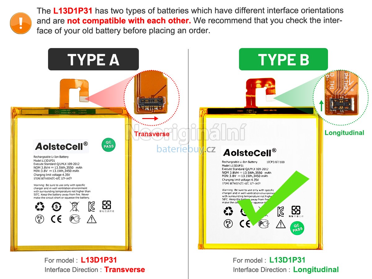 Nahrazení Lenovo TAB 2 A7-30 baterie