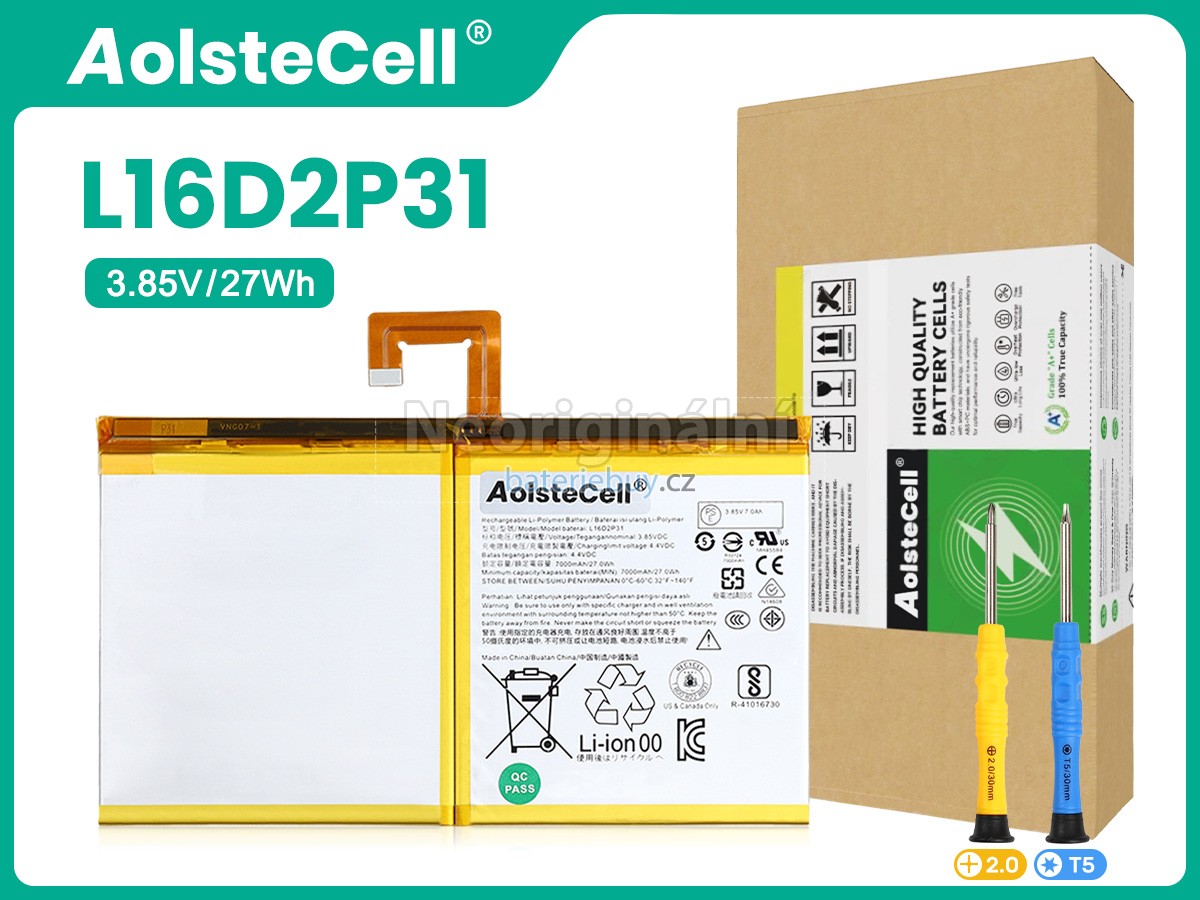 Nahrazení Lenovo L16D2P31 baterie