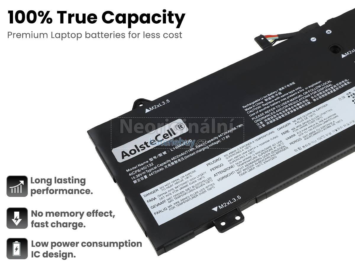 Nahrazení Lenovo YOGA 7-15ITL5-82BJ008FGE baterie