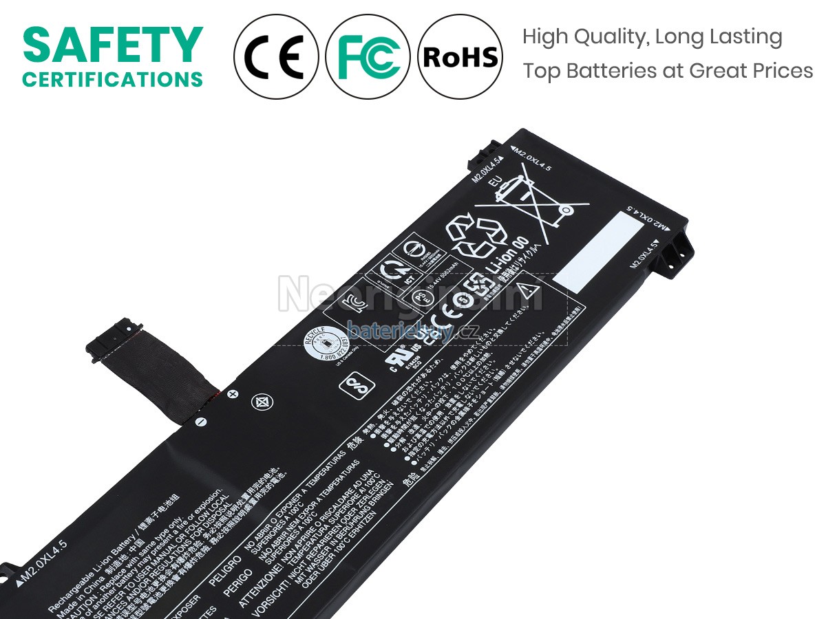 Nahrazení Lenovo LEGION 5-15IAH7H-82RB0083HH baterie