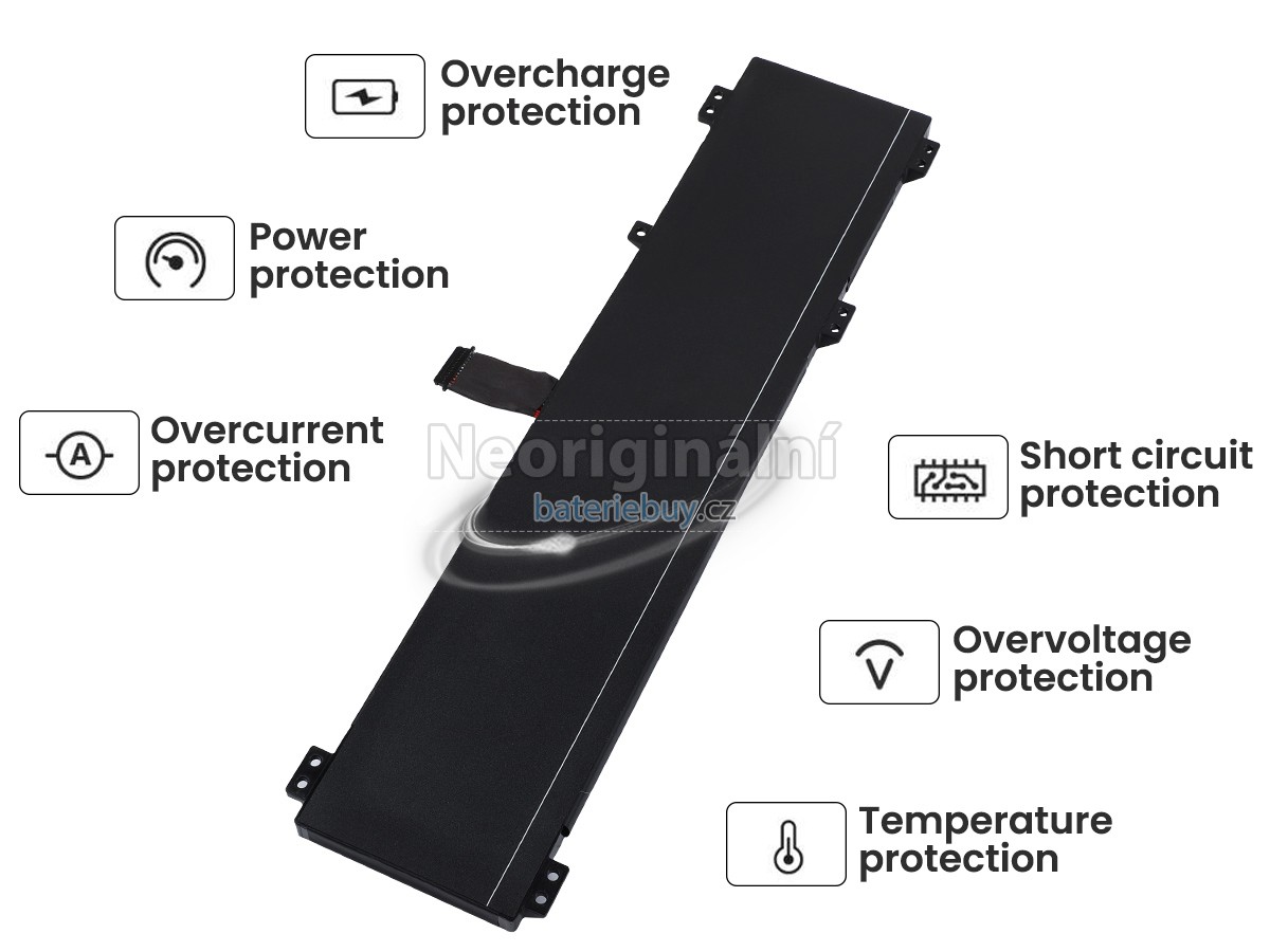 Nahrazení Lenovo LEGION 5-15IAH7H-82RB0083HH baterie