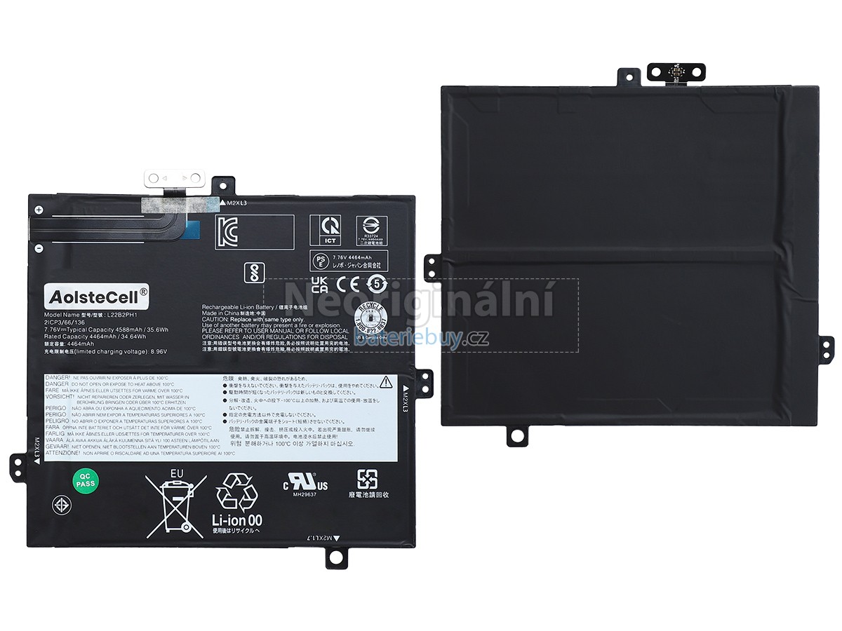 Nahrazení Lenovo IdeaPad DUET 3 11IAN8-82XK005ULK baterie