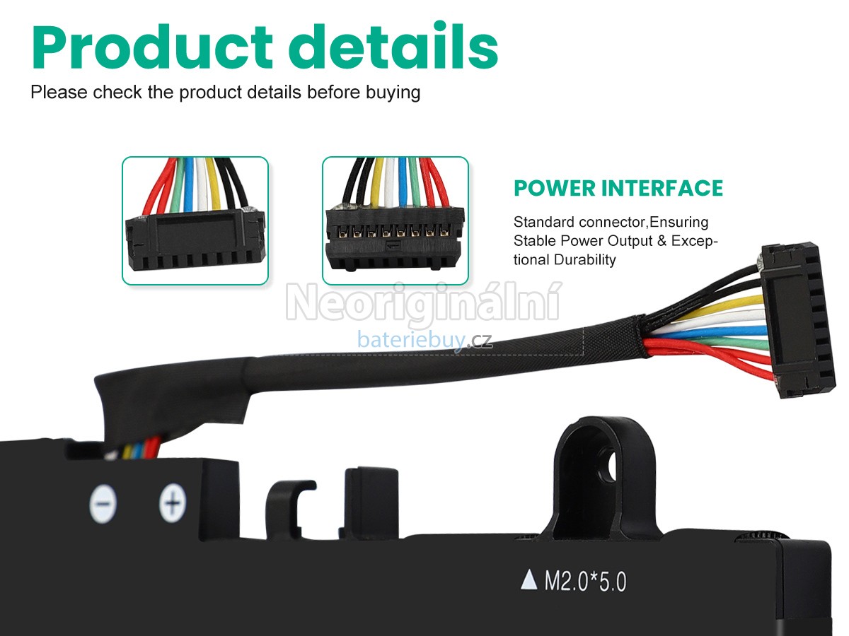 Nahrazení Lenovo L22B3PG4 baterie