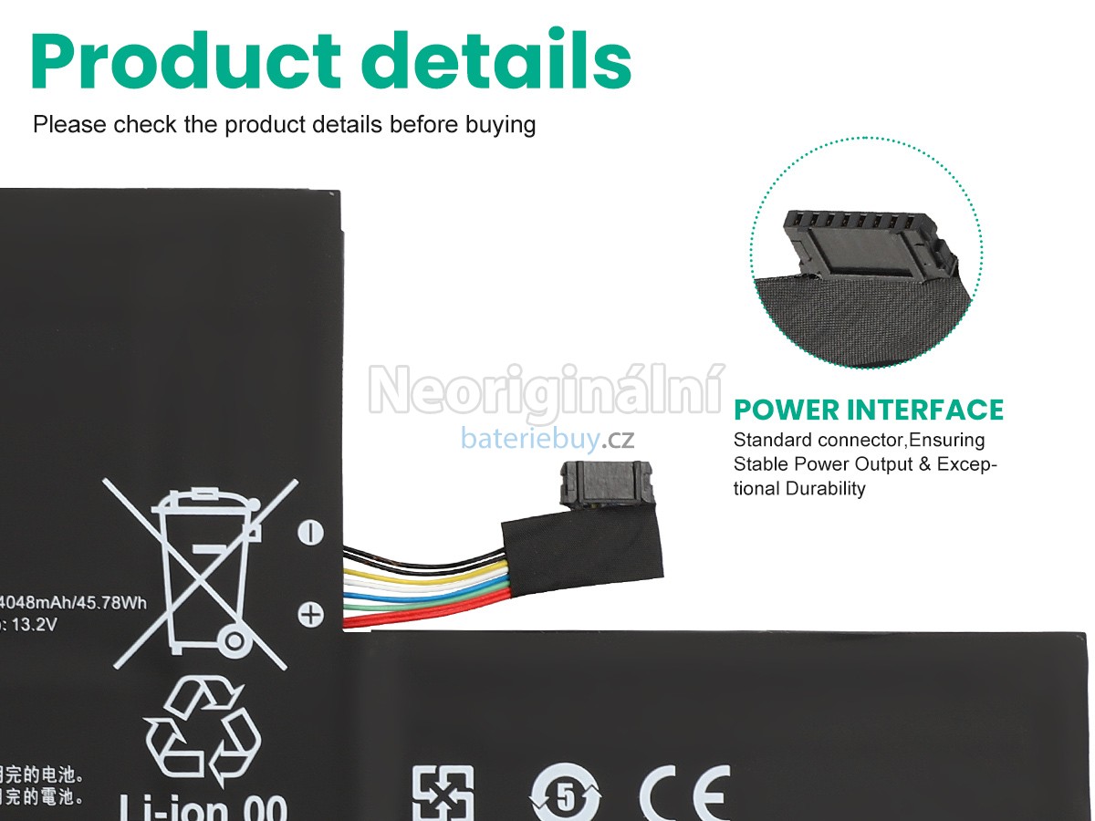 Nahrazení Lenovo 500W YOGA GEN 4-82VQ0000RU baterie