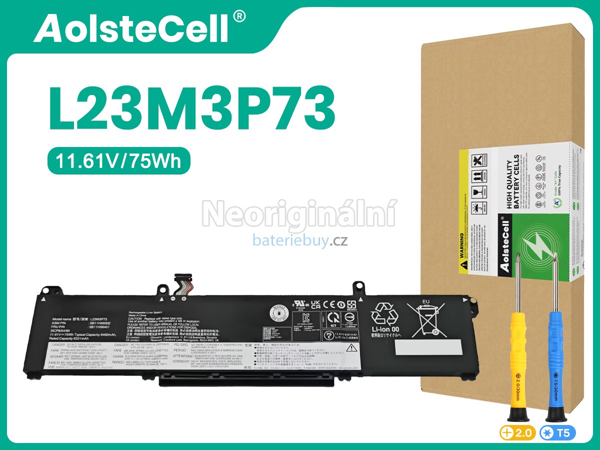 Nahrazení Lenovo SB11H56303 baterie