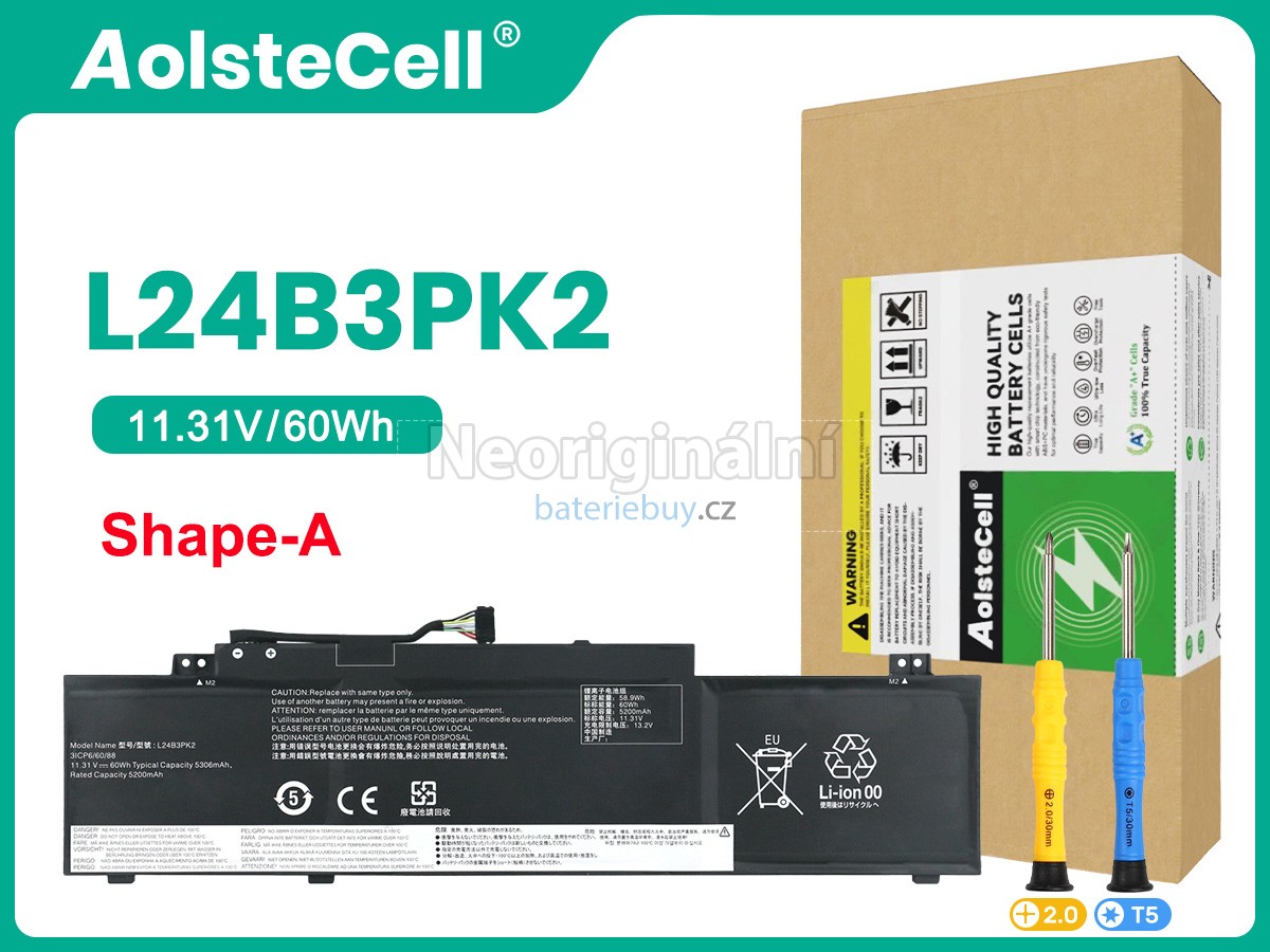 Nahrazení Lenovo IdeaPad SLIM 5 16IRH10R-83J1002BBM baterie