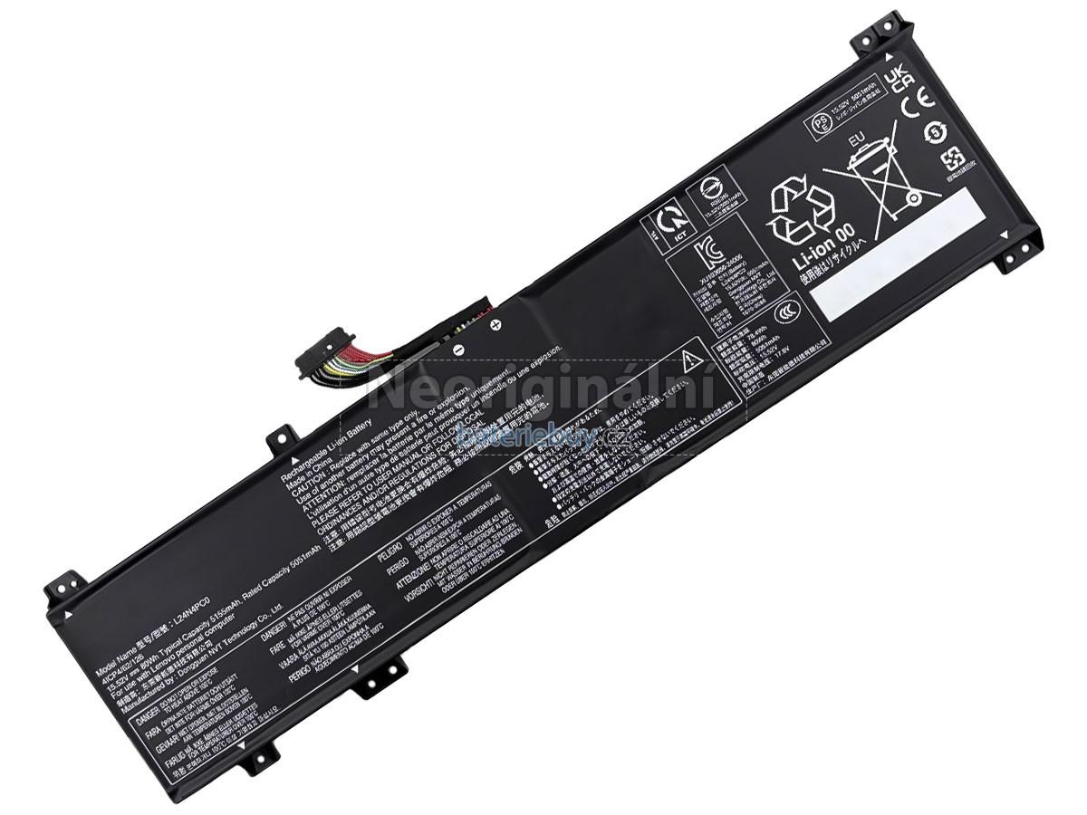 Nahrazení Lenovo LEGION PRO 5 16IRX10-83NN001LDP baterie