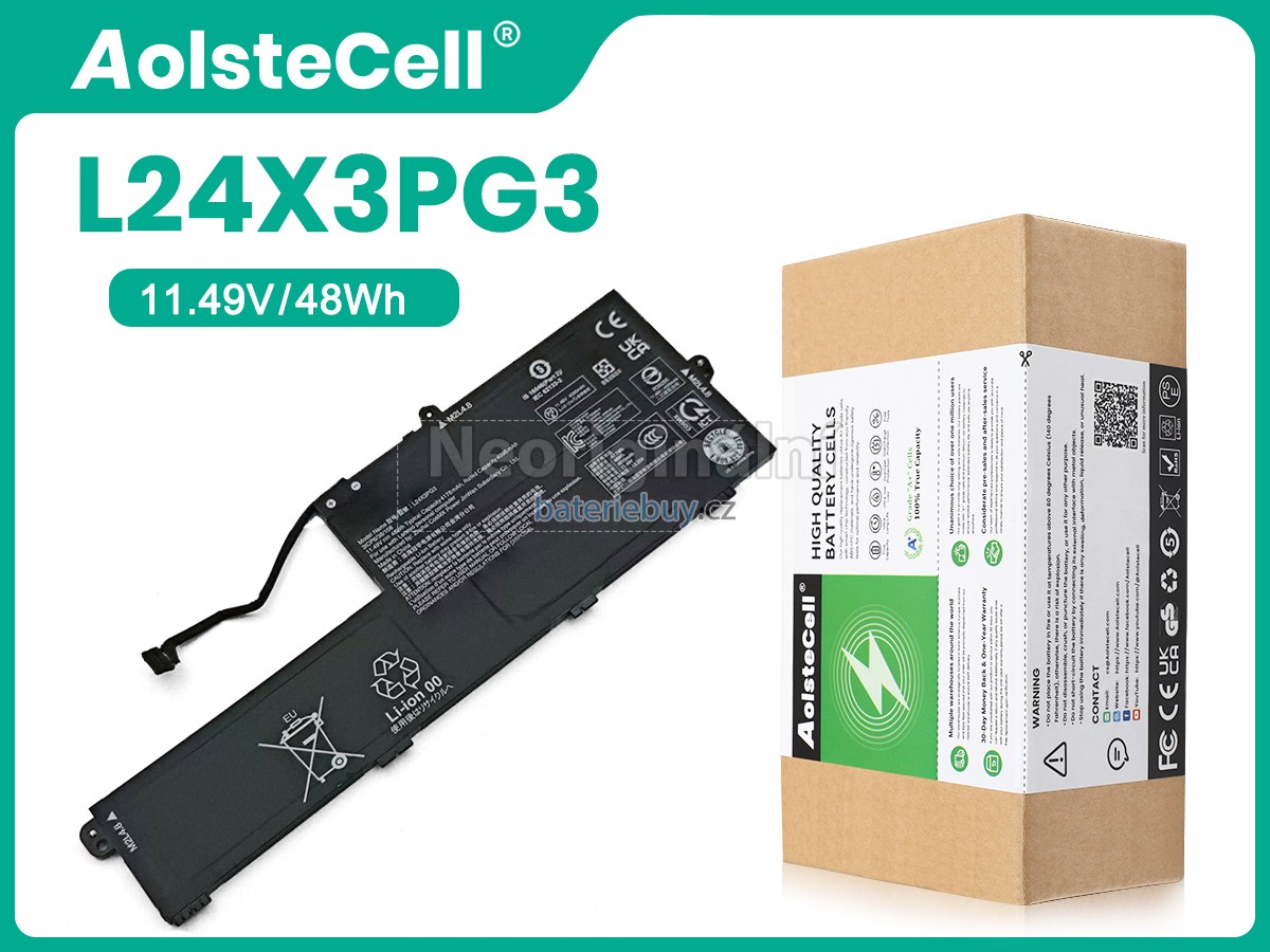 Nahrazení Lenovo L24X3PG3 baterie