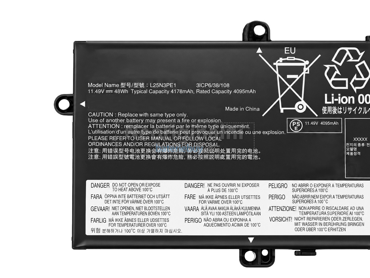 Nahrazení Lenovo THINKBOOK 14 G9 IRL-21UY0015MD baterie