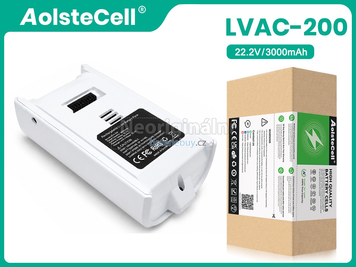 Nahrazení LEVOIT LVAC-200 baterie