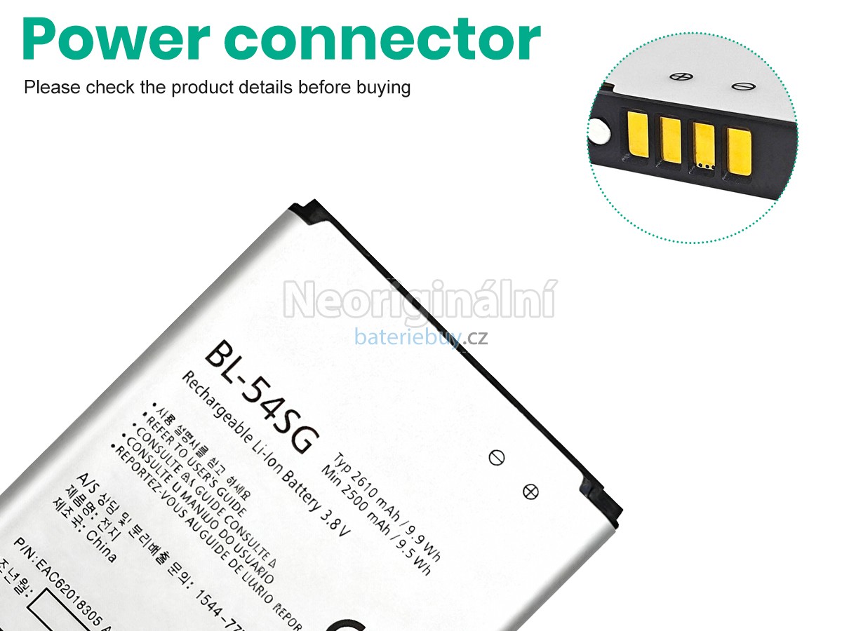 Nahrazení LG B2 MINI baterie