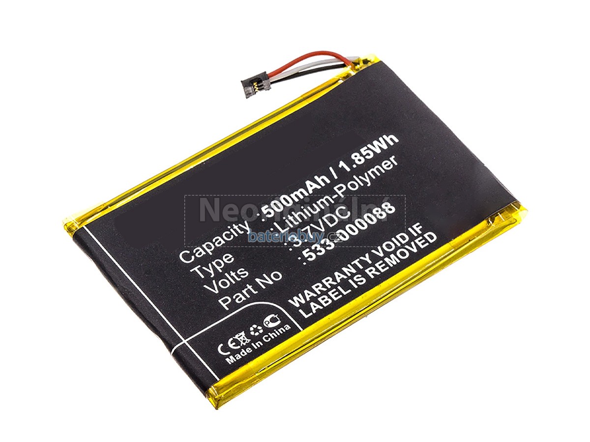 Nahrazení Logitech 533-000088 baterie