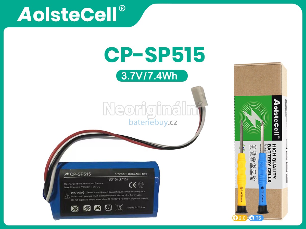 Nahrazení Logitech S715I baterie