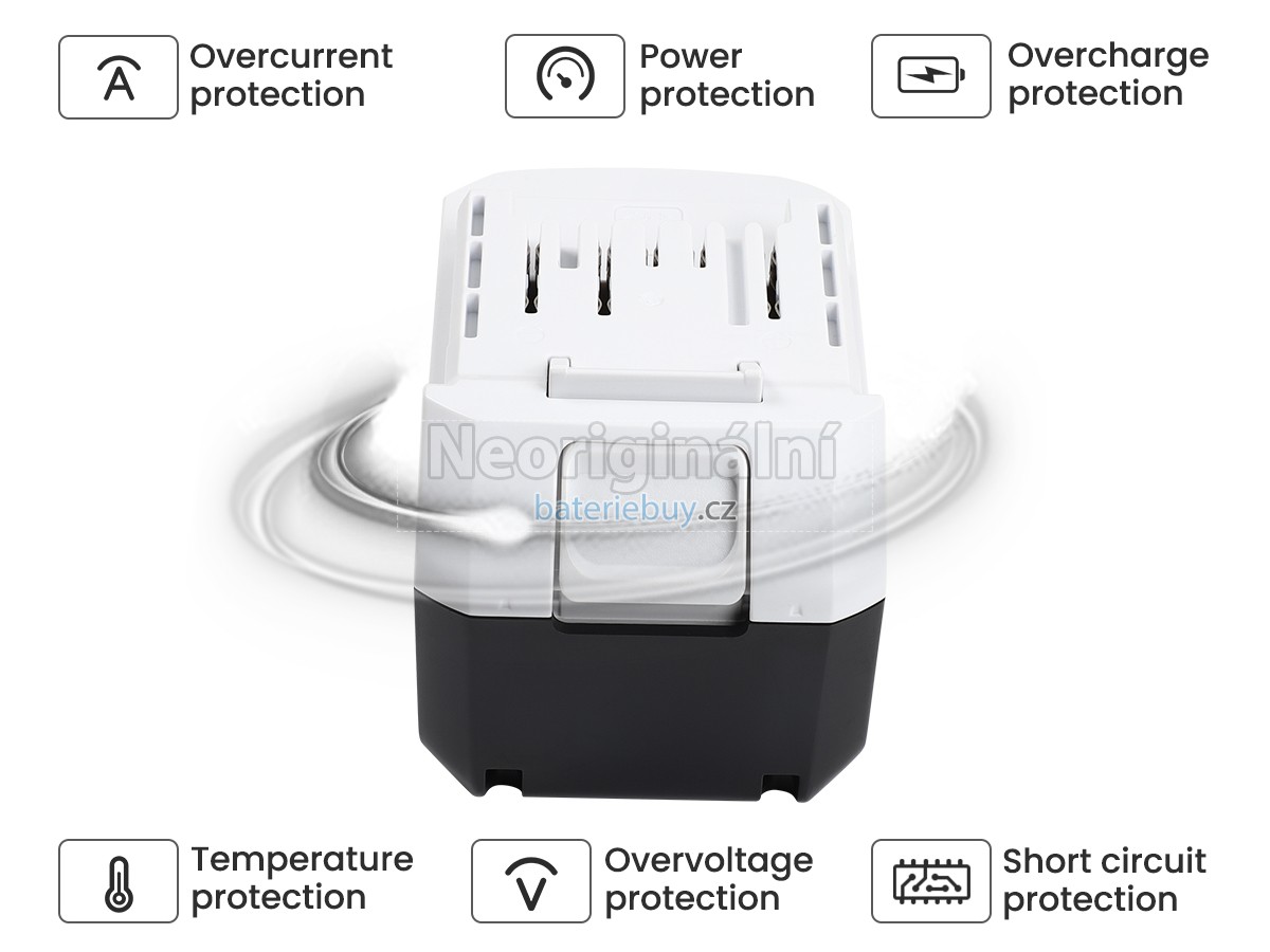 Nahrazení Makita 632B05-0 baterie