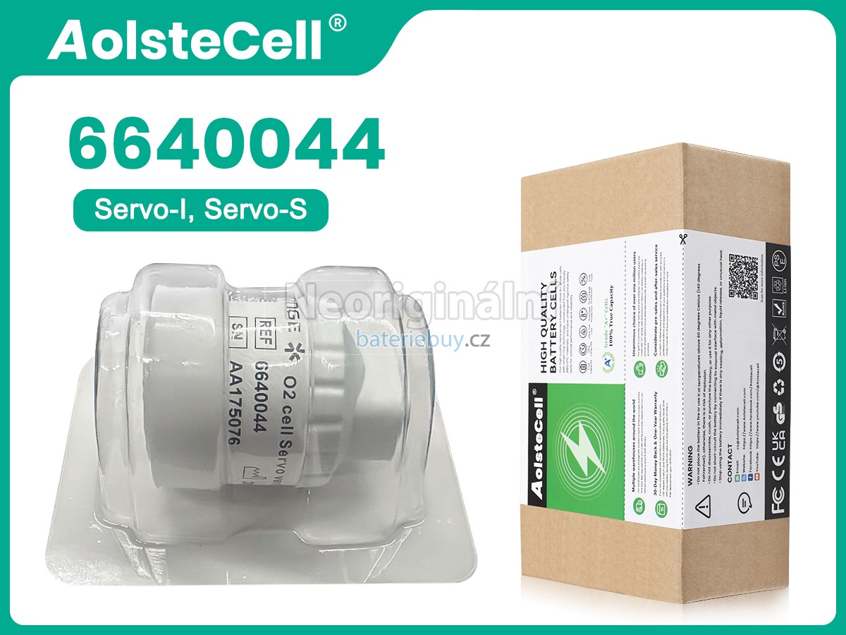 Nahrazení Maquet SERVO-S OXYGEN SENSOR baterie